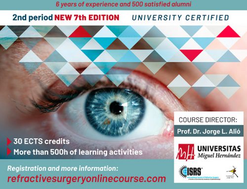INTERNATIONAL UNIVERSITY SPECIALIZATION COURSE IN REFRACTIVE, CORNEA AND LENS SURGERY 7th EDITION