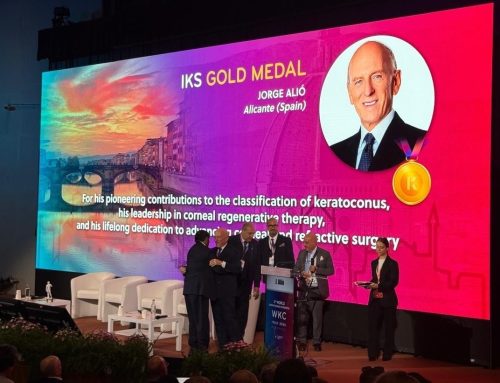 The International Keratoconus Society awards its Gold Medal to Jorge Alió