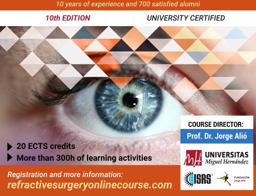 INTERNATIONAL UNIVERSITY SPECIALIZATION COURSE IN REFRACTIVE, CORNEA AND LENS SURGERY 10th EDITION